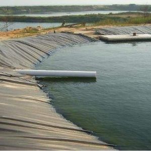 長(zhǎng)興牌土工膜施工現(xiàn)場(chǎng)