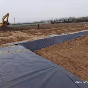 長(zhǎng)興牌土工膜完工現(xiàn)場(chǎng)